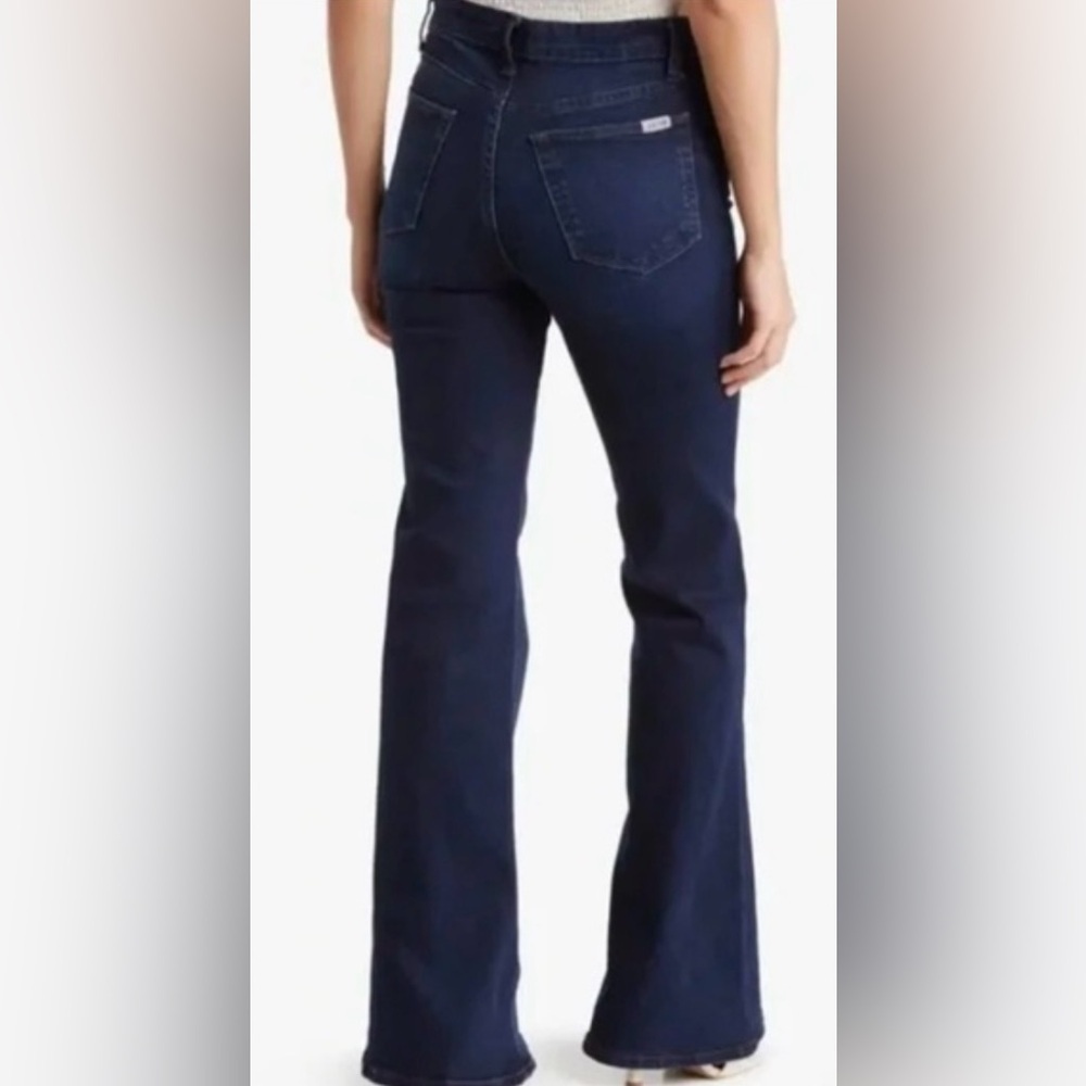 JOE'S JEANS HIGH RISE FLARE
LEG DARK WASH JEANS IN VELES NWT WOMEN'S SIZE 24